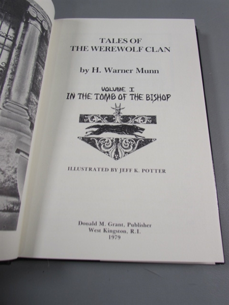 TALES OF THE WEREWOLF CLAN' VOL. 1 & 2