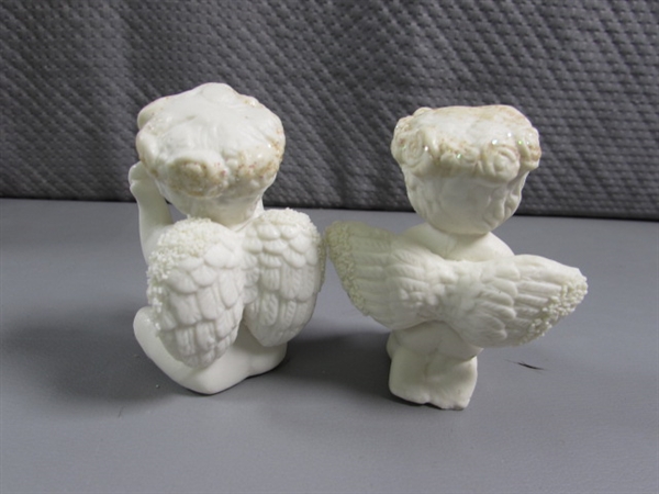 ANGELS & CHERUBS - MUSICAL FIGURINE, CANDLE HOLDERS & MORE