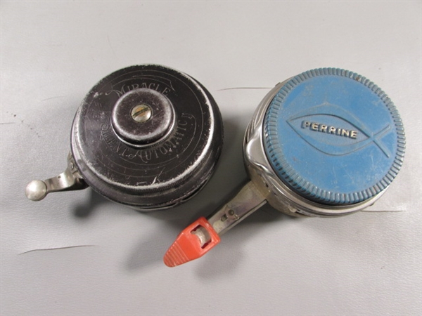 VINTAGE AUTOMATIC FLY FISHING REELS