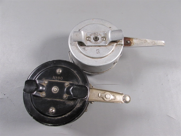 VINTAGE AUTOMATIC FLY FISHING REELS