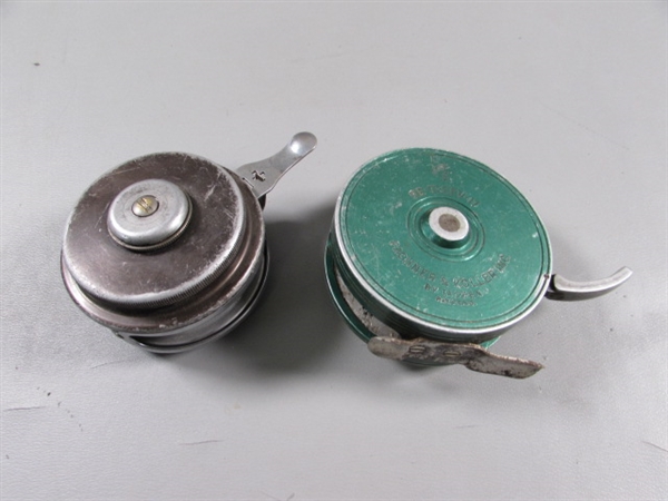 VINTAGE AUTOMATIC FLY FISHING REELS