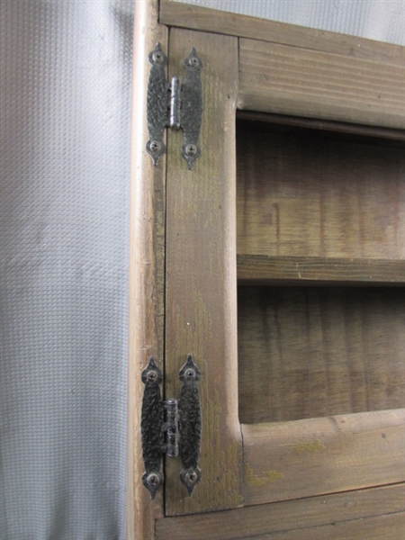 VINTAGE WOODEN CABINET FOR REFINISHING 