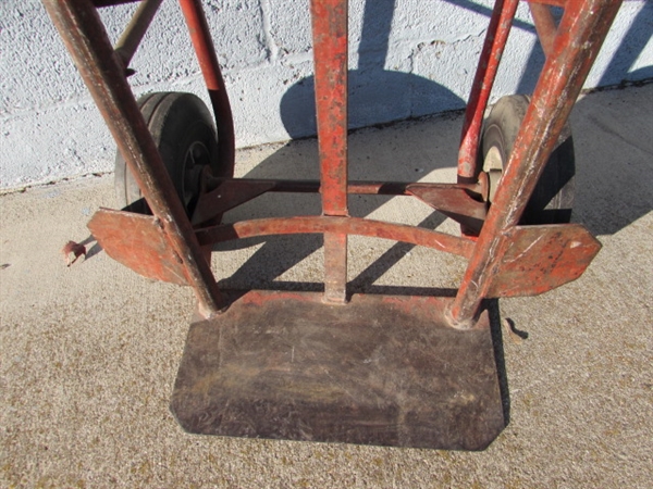 SMALL HEAVY DUTY HAND TRUCK W/SOLID WHEELS