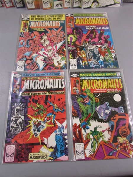 VINTAGE MARVEL COMICS - MICRONAUTS & DAZZLER