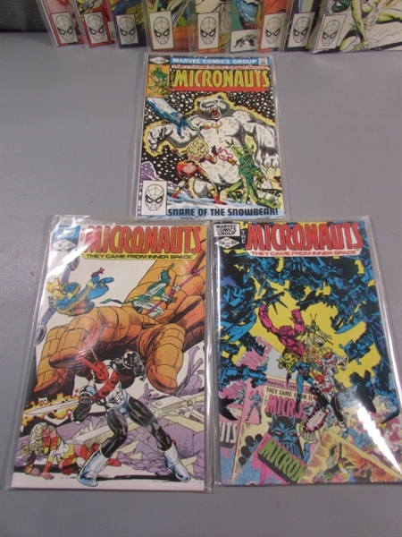 VINTAGE MARVEL COMICS - MICRONAUTS & DAZZLER