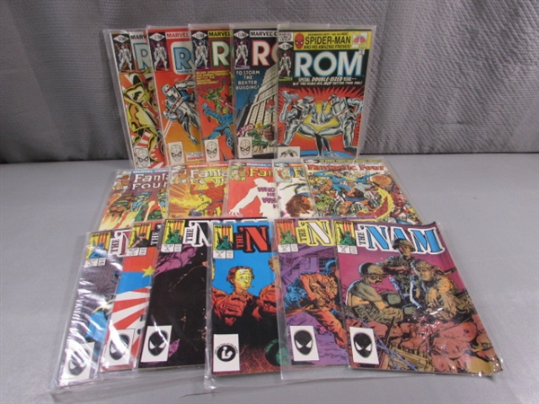 VINTAGE MARVEL COMICS - FANTASTIC FOUR, NAM & ROM