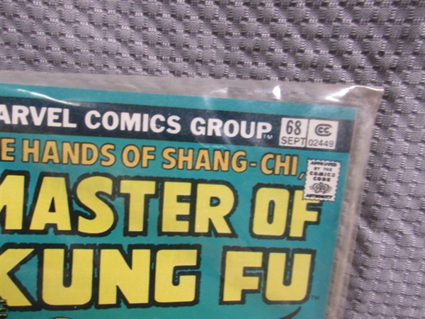 MARVEL COMIC GROUP MASTER OF KUNG FU VINTAGE COMICS - 28 ISSUES