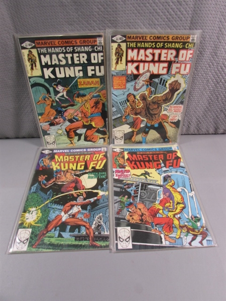 MARVEL COMIC GROUP MASTER OF KUNG FU VINTAGE COMICS - 28 ISSUES