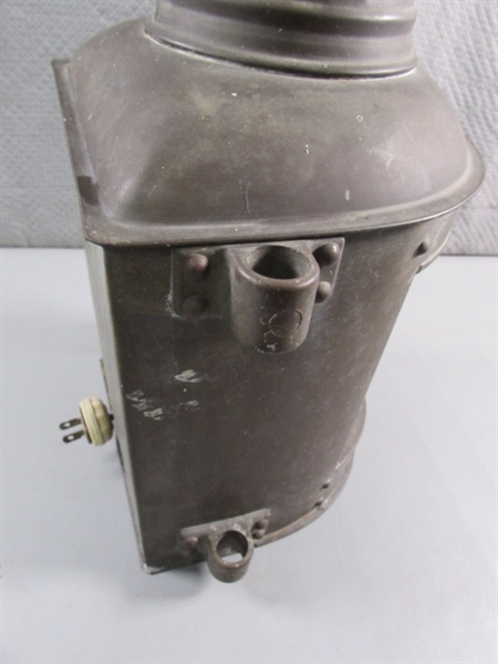 ANTIQUE ELECTRIFIED PERKO MARINE LANTERN - WORKS