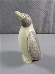 CARVED PENGUIN - RESIN? BONE?