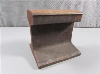 4.5" PIECE OF RAILROAD TRACK