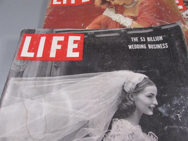 VINTAGE 1950'S & 70'S LIFE MAGAZINES