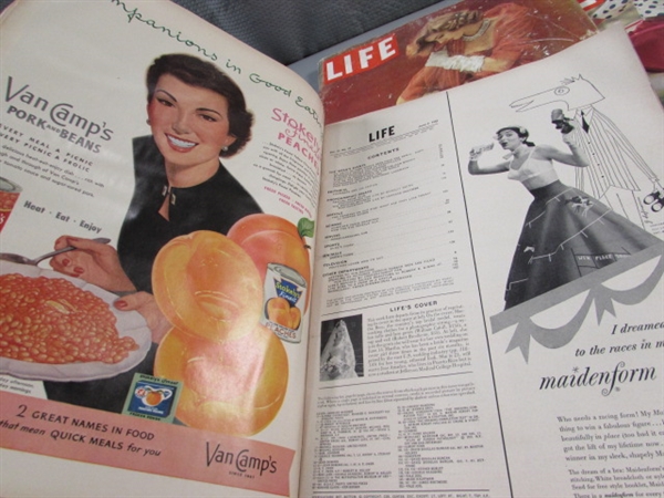 VINTAGE 1950'S & 70'S LIFE MAGAZINES