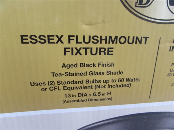 NEW FLUSH MOUNT LIGHT FIXTURE