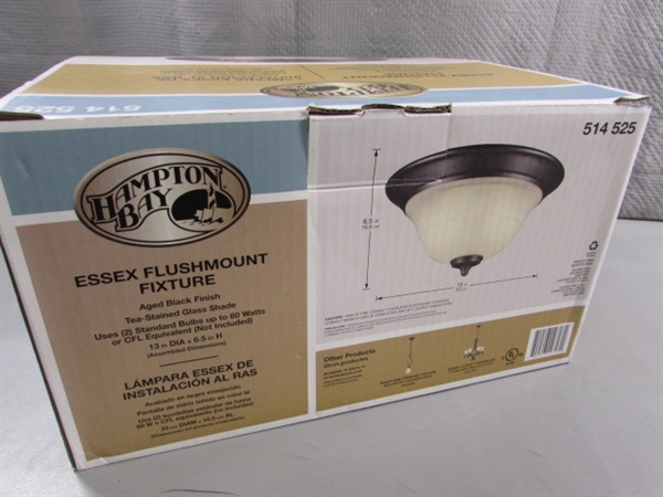 NEW FLUSH MOUNT LIGHT FIXTURE