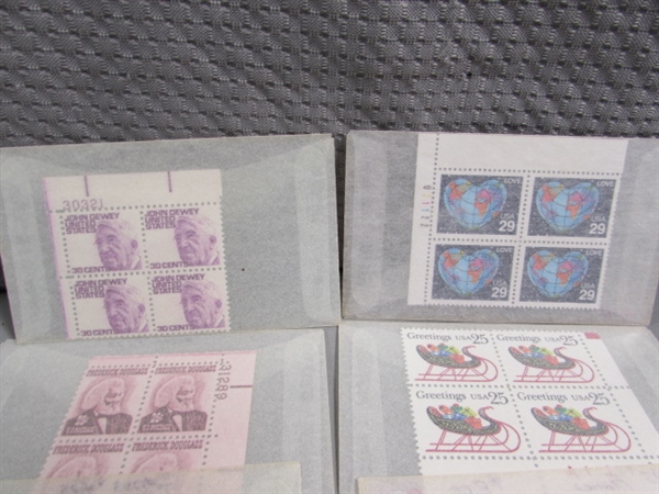 POSTAGE STAMP COLLECTION #2 - NEW & UNHINGED IN GLASSINE ENVELOPES