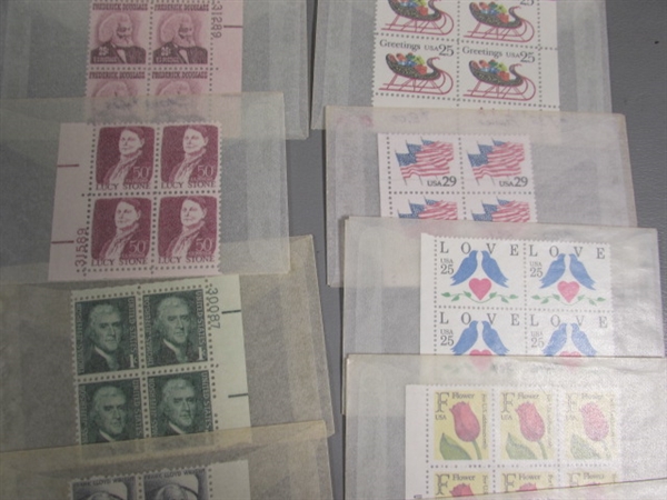 POSTAGE STAMP COLLECTION #2 - NEW & UNHINGED IN GLASSINE ENVELOPES