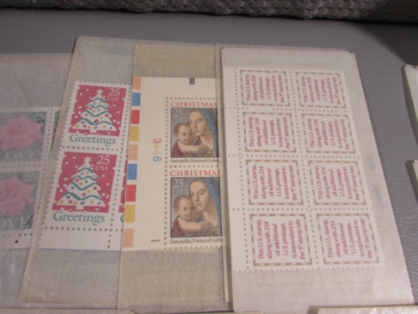 POSTAGE STAMP COLLECTION #2 - NEW & UNHINGED IN GLASSINE ENVELOPES
