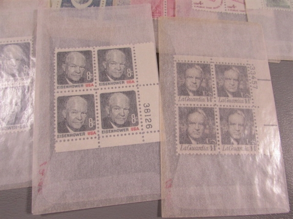 POSTAGE STAMP COLLECTION #2 - NEW & UNHINGED IN GLASSINE ENVELOPES