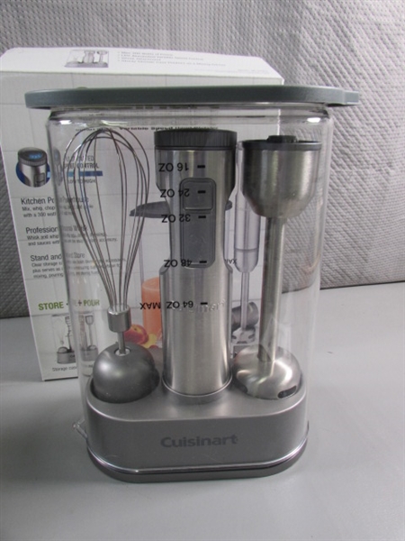 KRUPS 4 CUP COFFEE MAKER & CUISINART STICK BLENDER - NEW