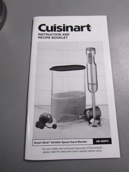 KRUPS 4 CUP COFFEE MAKER & CUISINART STICK BLENDER - NEW