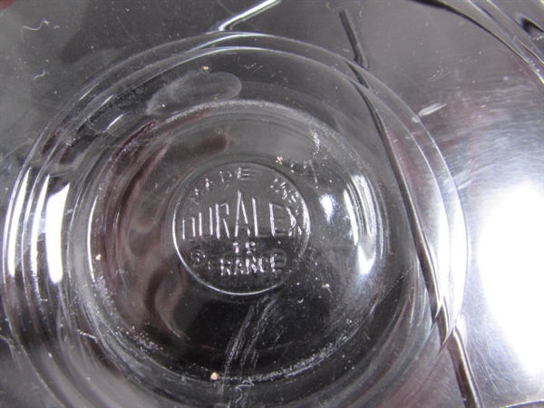 GLASS FRENCH DURALEX BOWLS & MORE