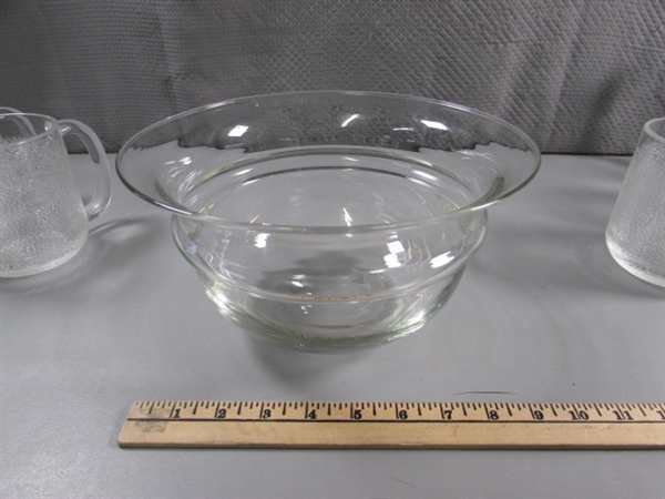 GLASS FRENCH DURALEX BOWLS & MORE