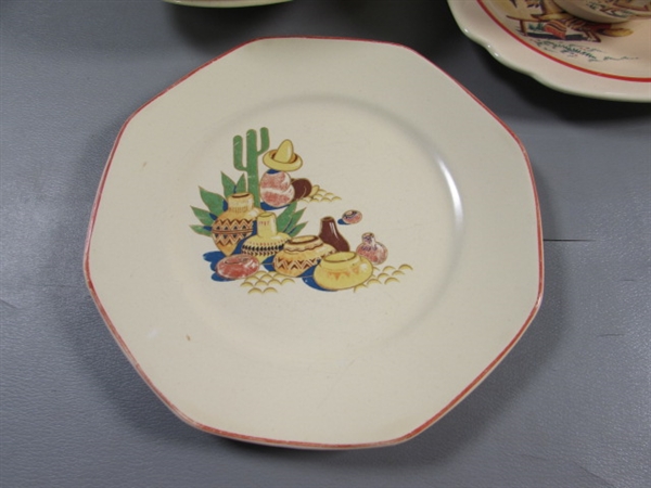 VINTAGE 1940'S HOMER LAUGHLIN HACIENDA DINNERWARE