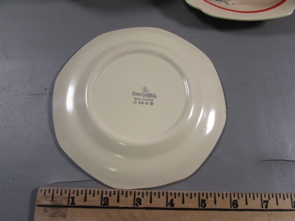 VINTAGE 1940'S HOMER LAUGHLIN HACIENDA DINNERWARE