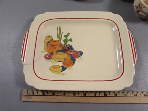 VINTAGE 1940'S HOMER LAUGHLIN HACIENDA DINNERWARE