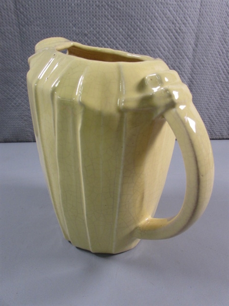 1940'S MCM YELLOW McCOY PITCHER