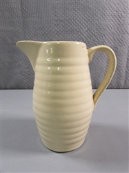 VINTAGE BAUER RINGWARE BEEHIVE CREAMER/SYRUP PITCHER