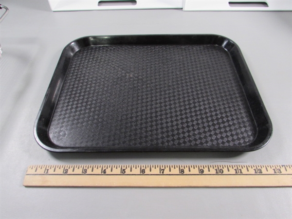 MELAMINE TRAYS & NOODLE BOWLS, STAINLESS CLOCHES, STRAINERS & MORE