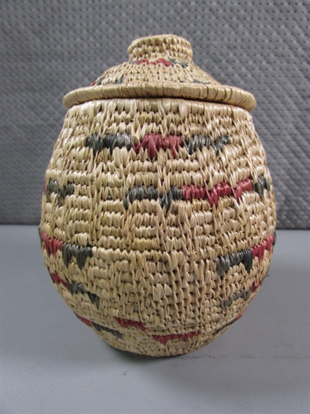 ARTIST MADE WOVEN BASKETS