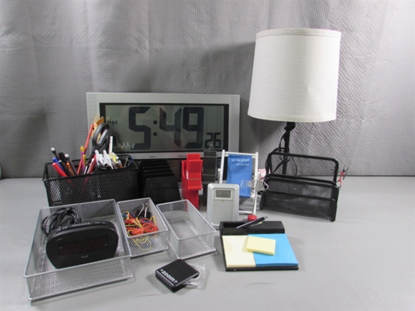 OFFICE/DESK ORGANIZERS & SUPPLIES