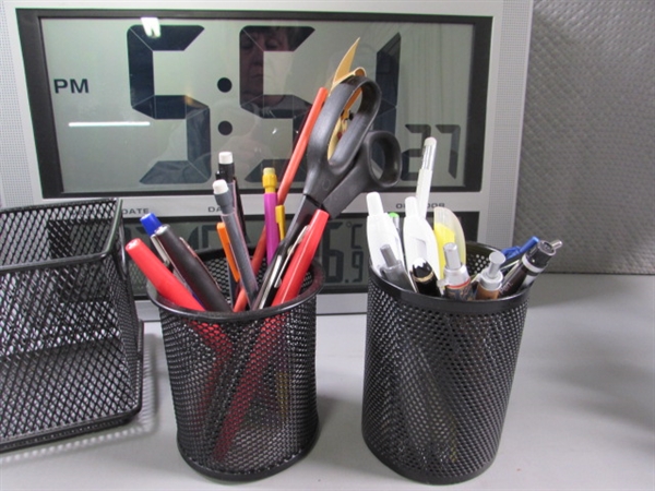 OFFICE/DESK ORGANIZERS & SUPPLIES