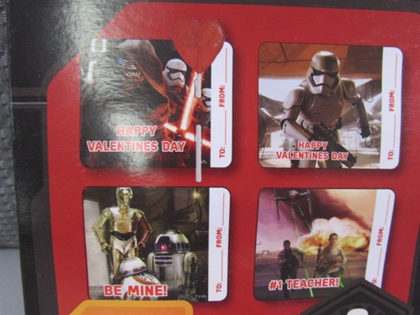 STAR WARS VALENTINES DAY CARDS