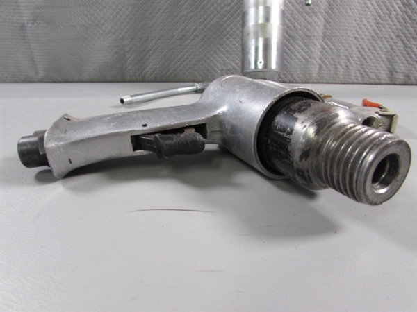 AIR GREASE GUN & AIR SANDER/DRILL