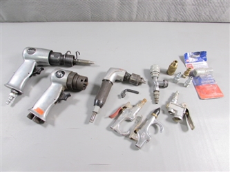 AIR HAMMER, SANDER/DRILL, CRAFTSMAN AIR DRILL & MORE