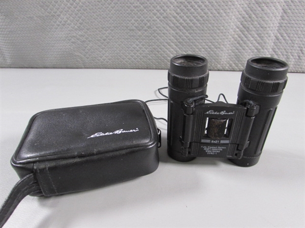 TASCO & EDDIE BAUER 8X21 BINOCULARS