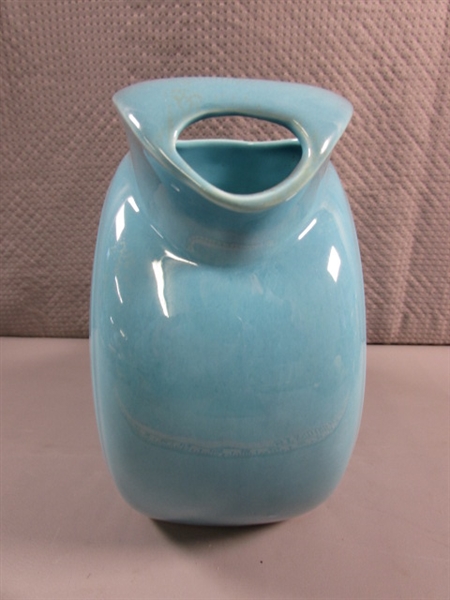 FIESTAWARE LARGE DISC TURQUOISE PITCHER