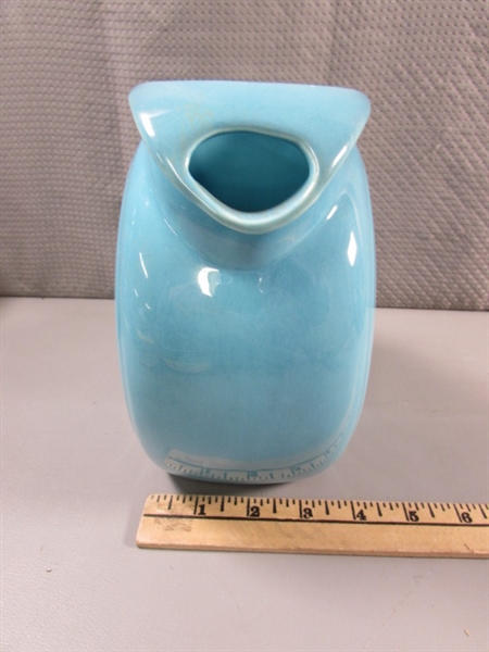 FIESTAWARE LARGE DISC TURQUOISE PITCHER