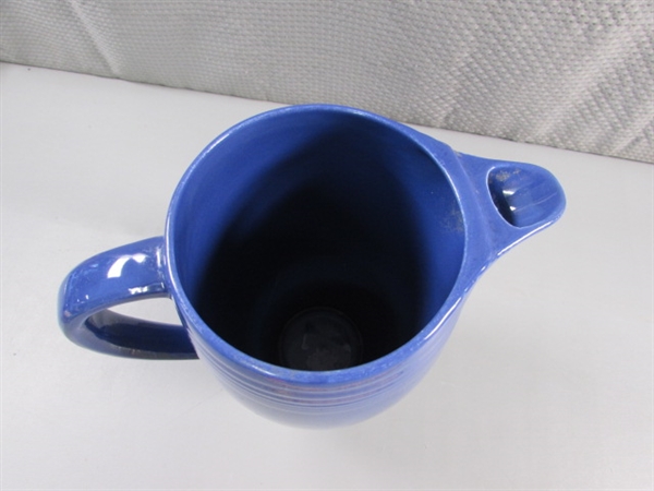 VINTAGE COBALT BLUE FIESTAWARE COFFEE POT