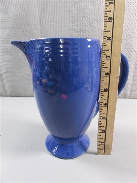 VINTAGE COBALT BLUE FIESTAWARE COFFEE POT