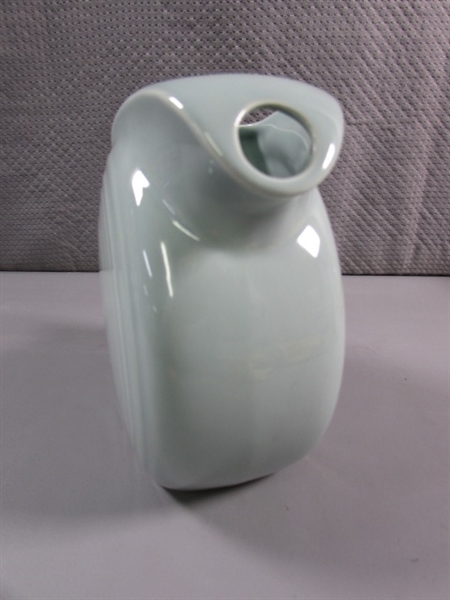 SMALL FIESTAWARE WARE DISC PITCHER SEA MIST GREEN