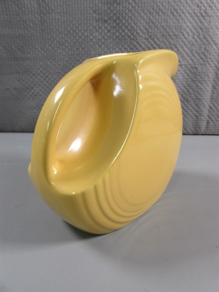 SMALL FIESTAWARE WARE DISC PITCHER - YELLOW