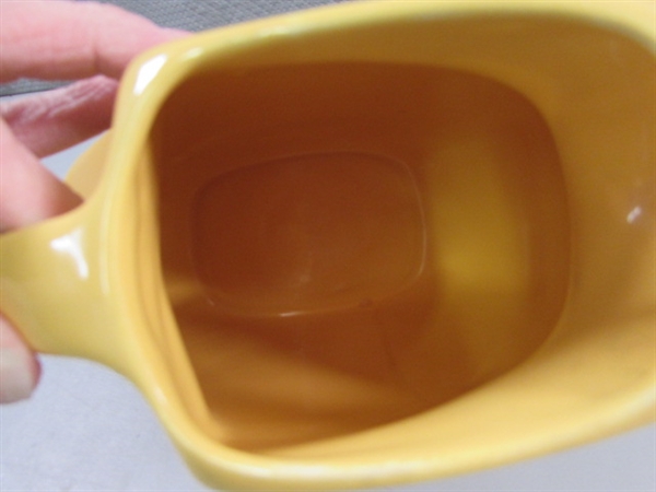 SMALL FIESTAWARE WARE DISC PITCHER - YELLOW