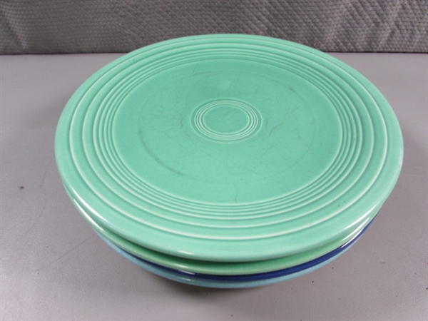 9.5 FIESTAWARE DINNER PLATES