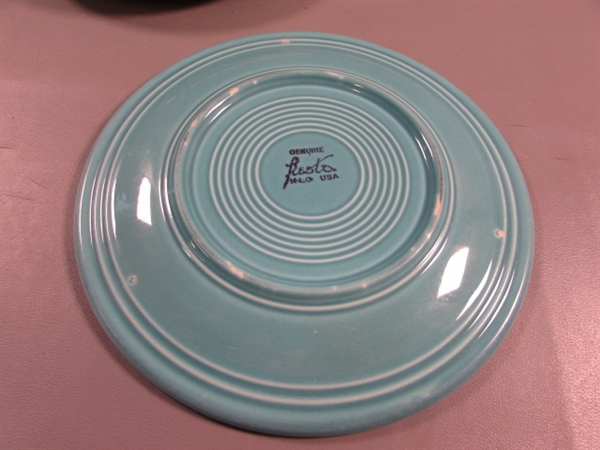 9.5 FIESTAWARE DINNER PLATES