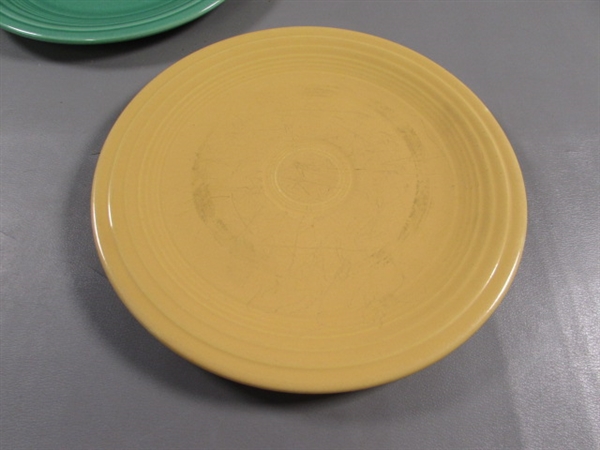 9.5 FIESTAWARE DINNER PLATES